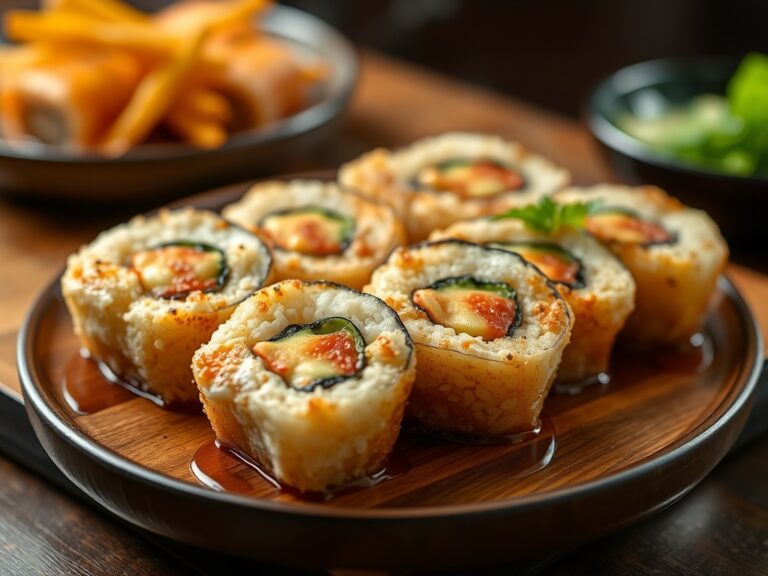 Read more about the article Ile kalorii ma sushi w tempurze?