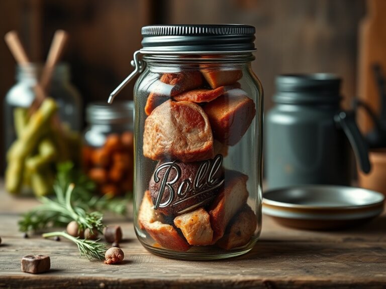 Read more about the article Jak zrobić mięso w słoiku na wyjazd?