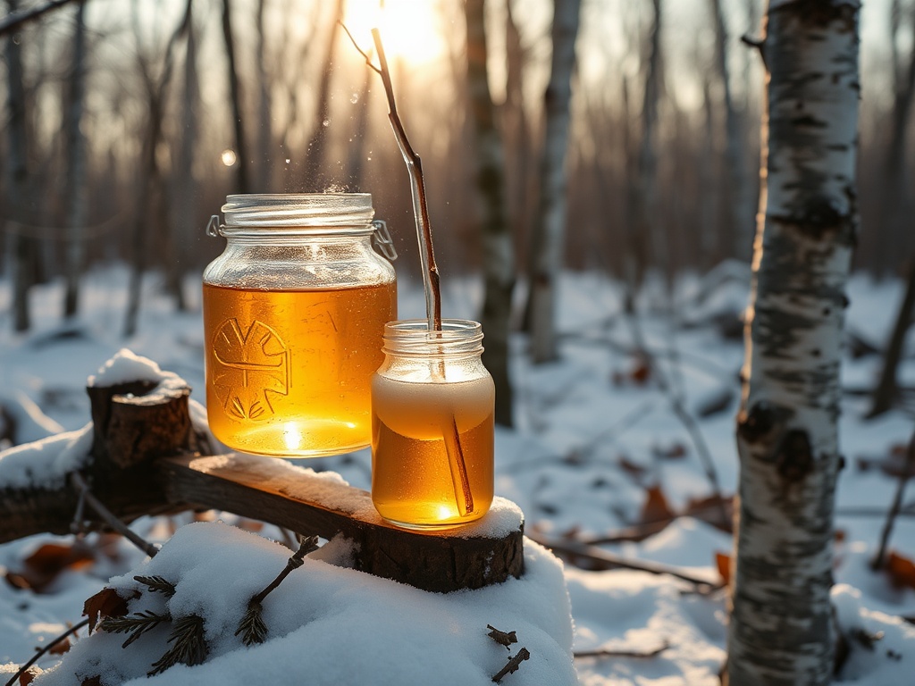 jak zrobić sok z brzozy na zimę