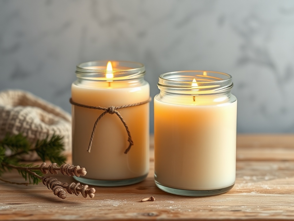 jak zrobić świecę sojową